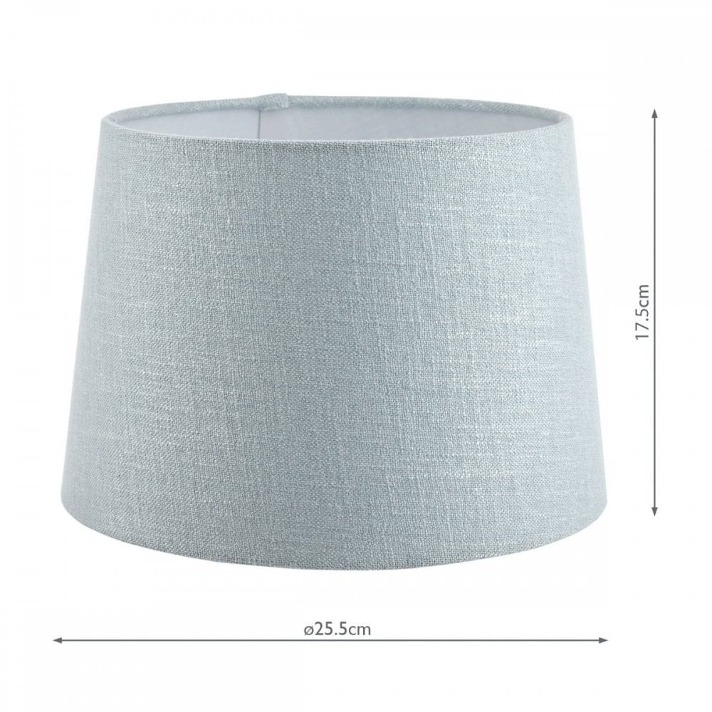 Bacall 10 Inch/250mm Empire Shade in Duck Egg Blue