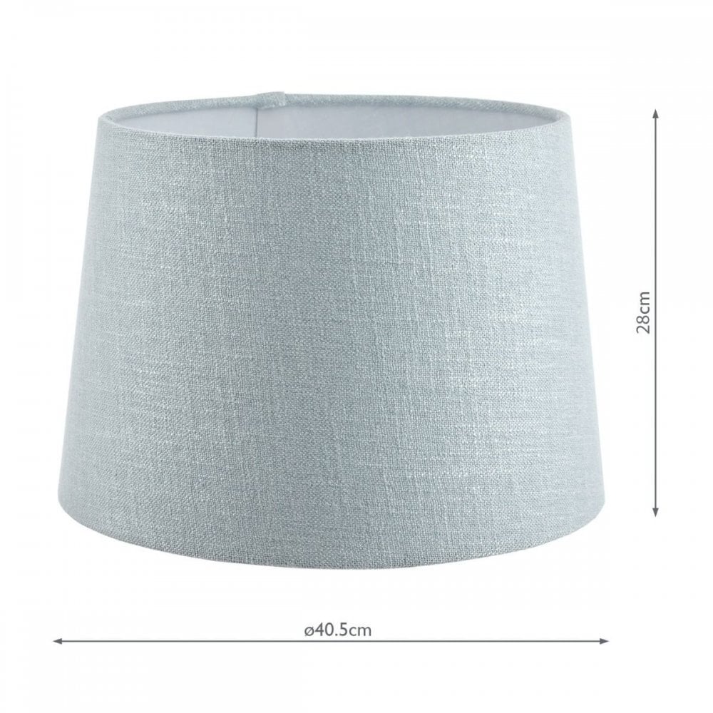 Bacall 16 Inch/400mm Empire Shade in Duck Egg Blue