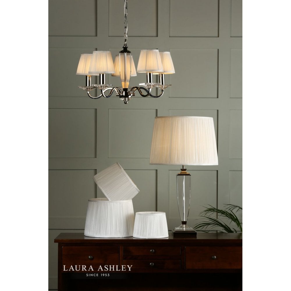 Hemsley Silk Empire Cream 140mm Shade