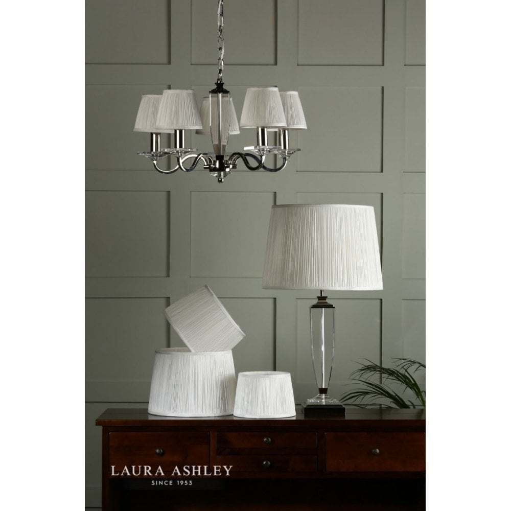 Hemsley Silk Empire Cream 300mm Shade