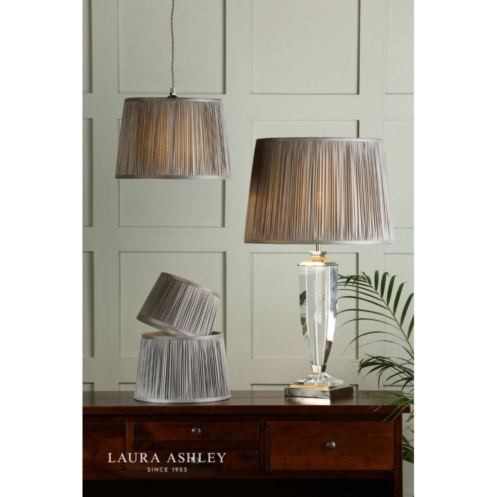 Hemsley Silk Empire Grey 405mm Shade