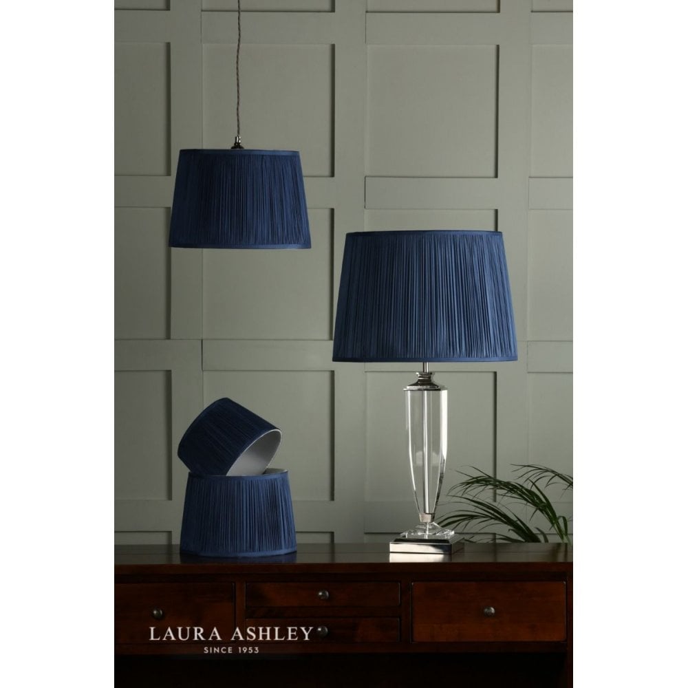 Hemsley Silk Empire Midnight Blue 200mm Shade