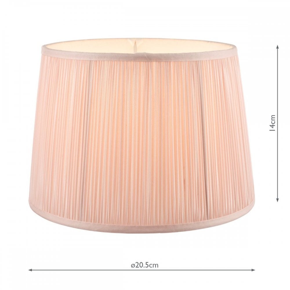 Hemsley Silk Empire Pink 200mm Shade