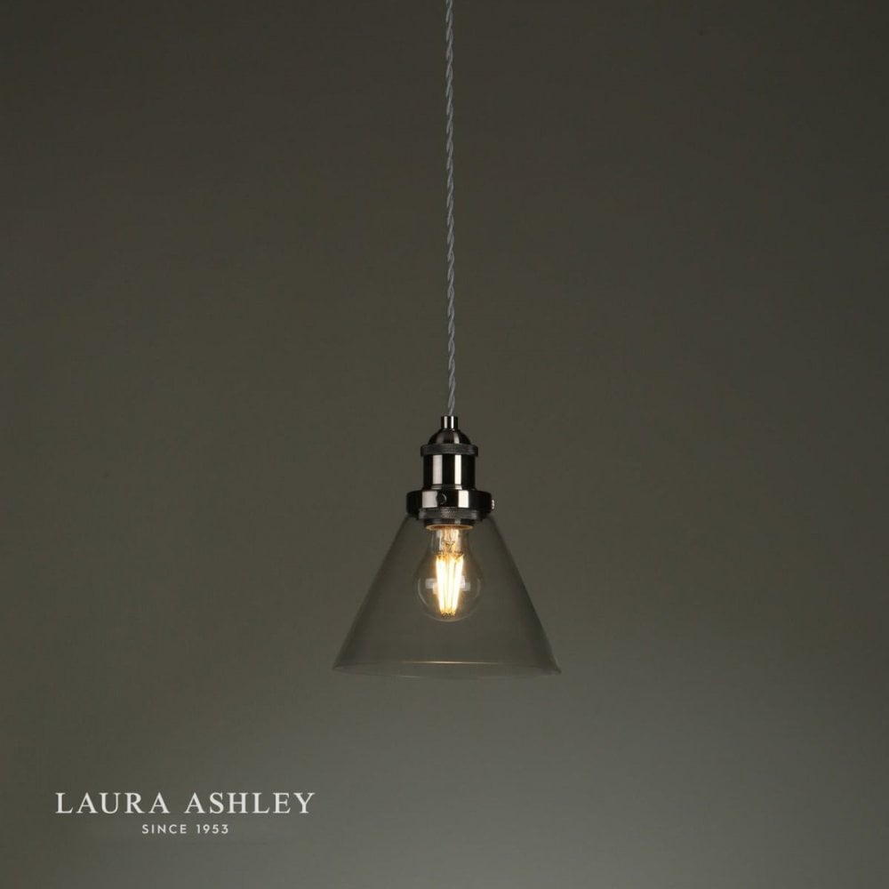 Isaac Single Pendant in Satin Nickel Finish