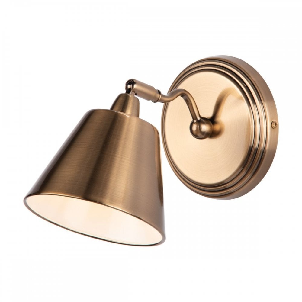 Kempten Wall Light in Antique Brass