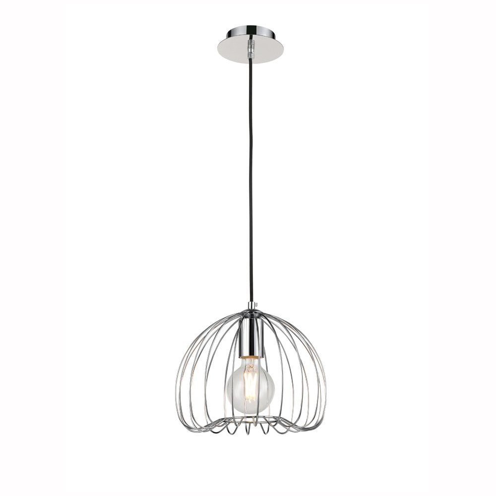 Tropic Pendant in Chrome Finish Dia:250mm