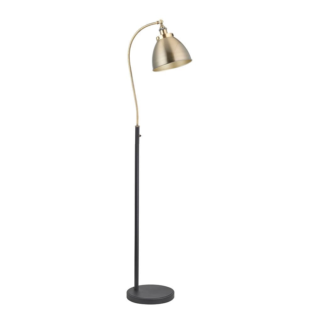 Franklin Antique Brass Floor Lamp