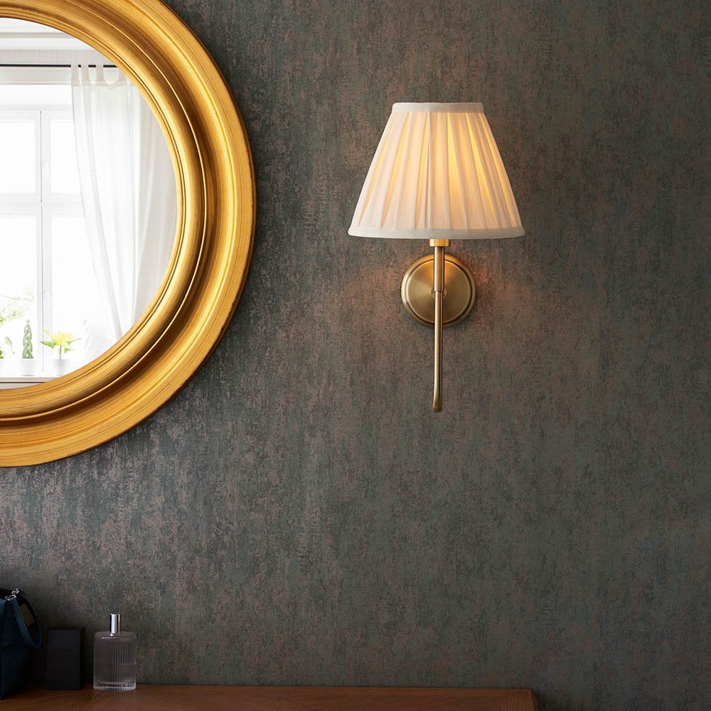 Rouen Wall Light in Antique Brass Bracket Only