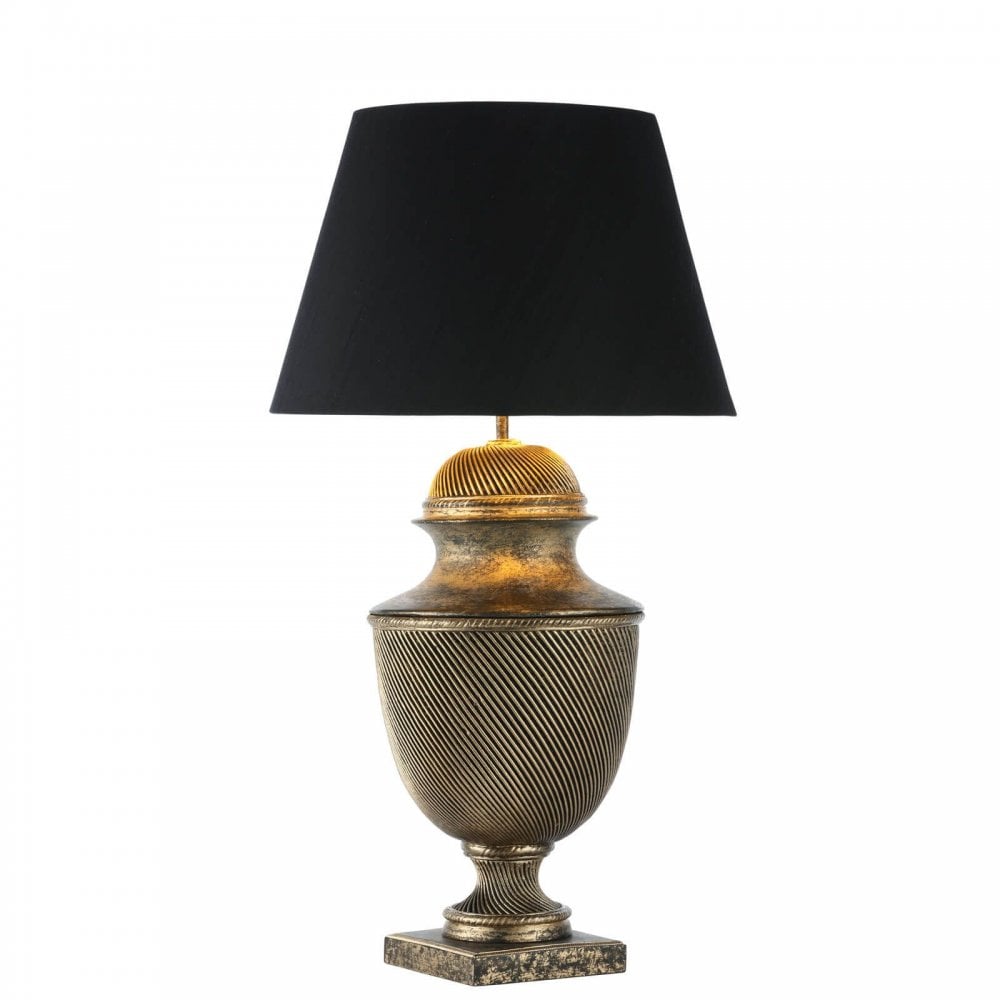 Lattice Table Lamp in Black Base Only
