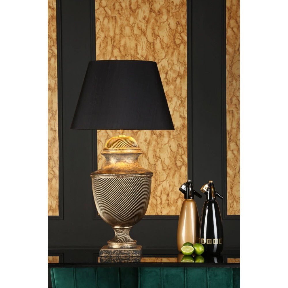 Lattice Table Lamp in Black Base Only