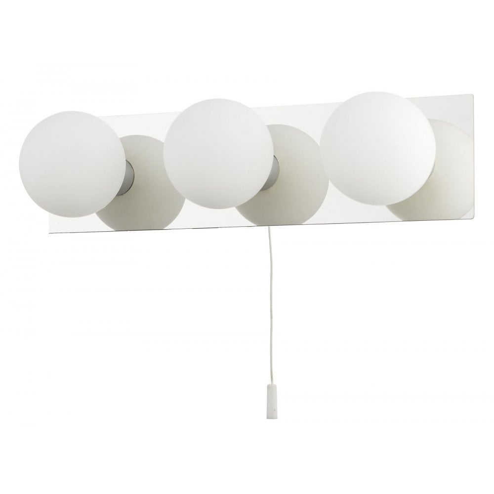 Vanity 3 Light Polished Chrome Bathroom