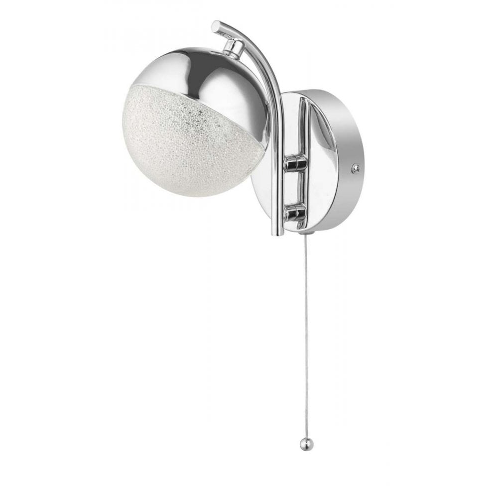Dew Wall Light in Polished Chrome IP44
