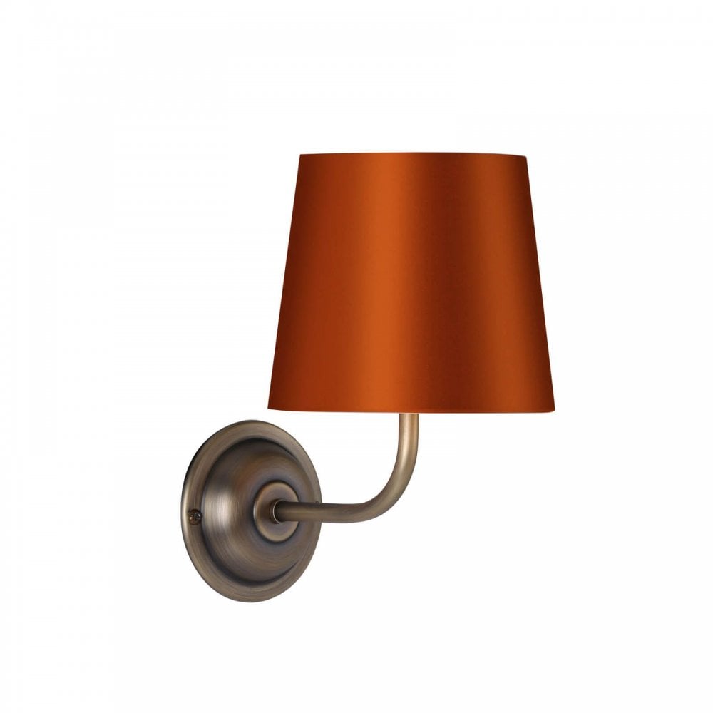 Bexley Single Wall Light in Antique Brass. Fitting Only