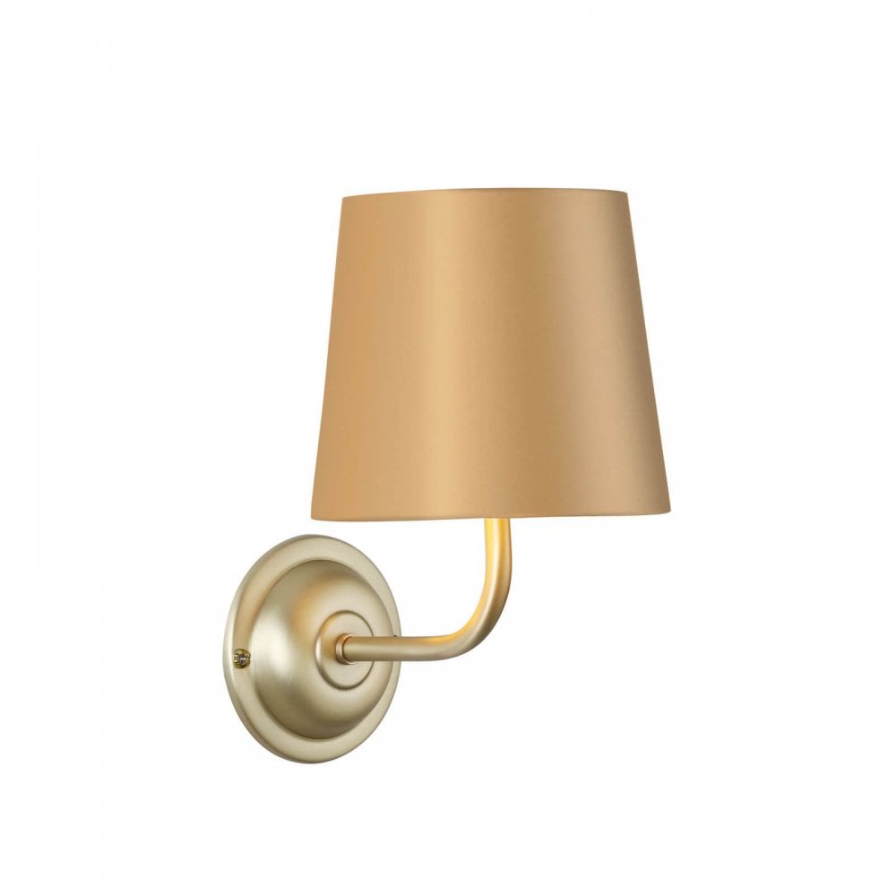 Bexley Single Wall Light in Butter Brass. Fitting Only