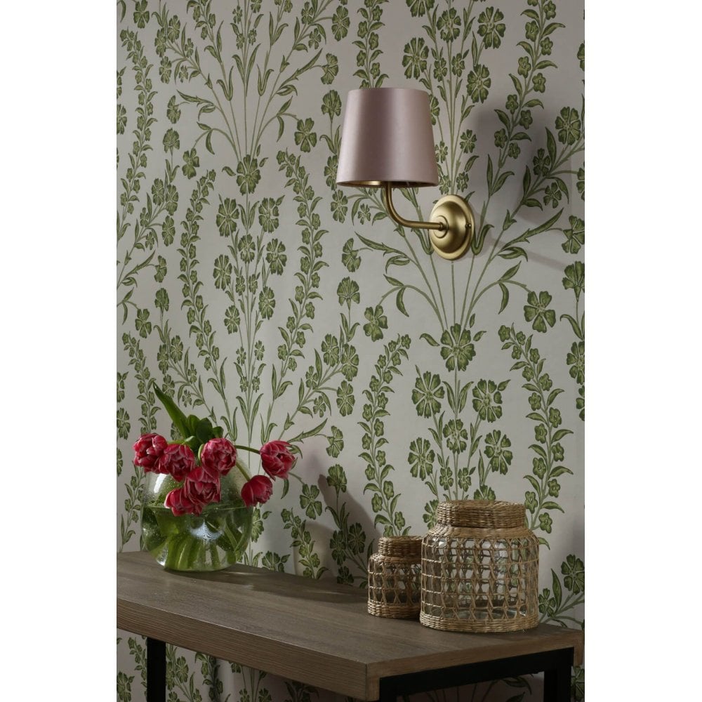 Bexley Single Wall Light in Butter Brass. Fitting Only