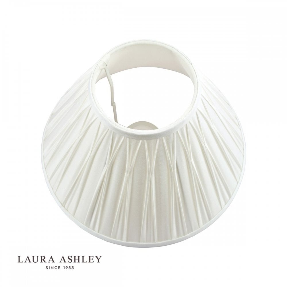 Fenn Silk Drum Shade Silver 350mm