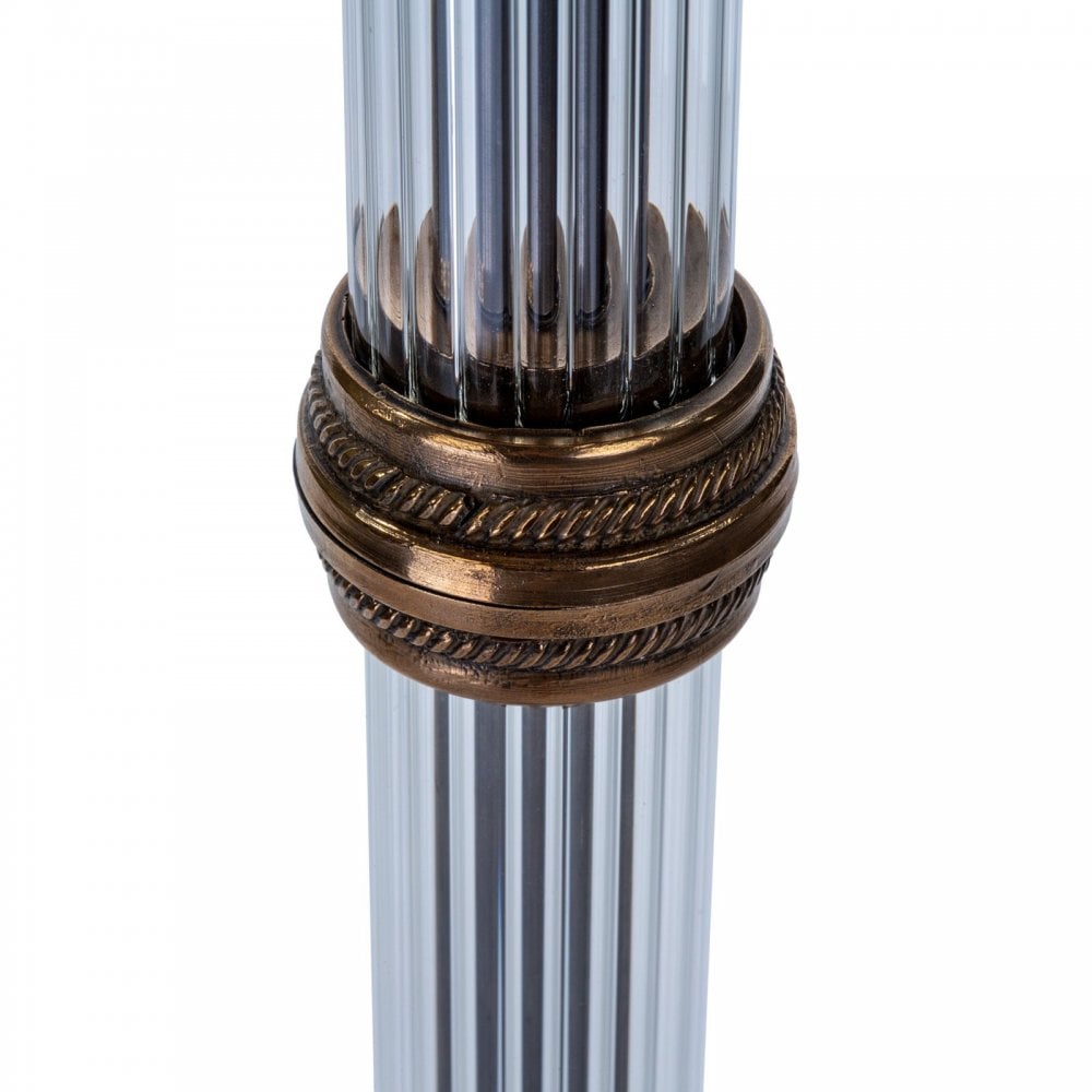 Imperial Floor Lamp Bronze Glass