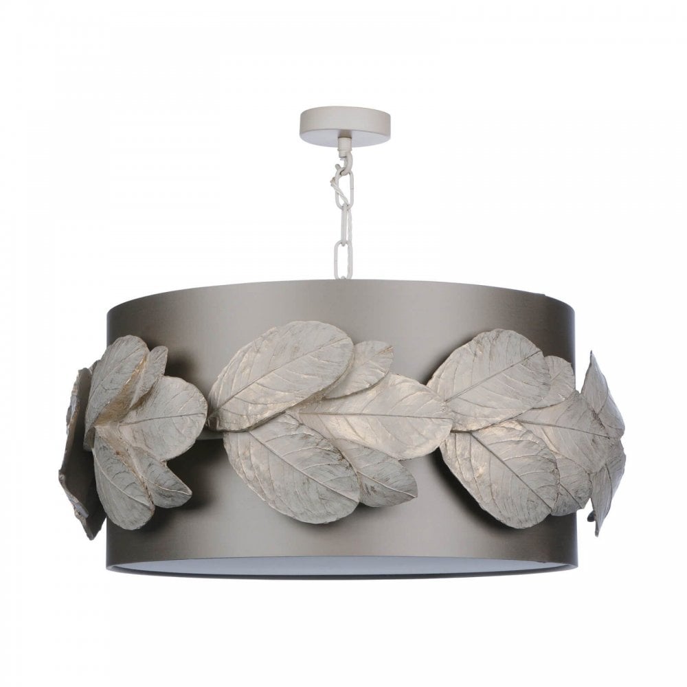 Laurel 4 Light Pendant with Bespoke Shade