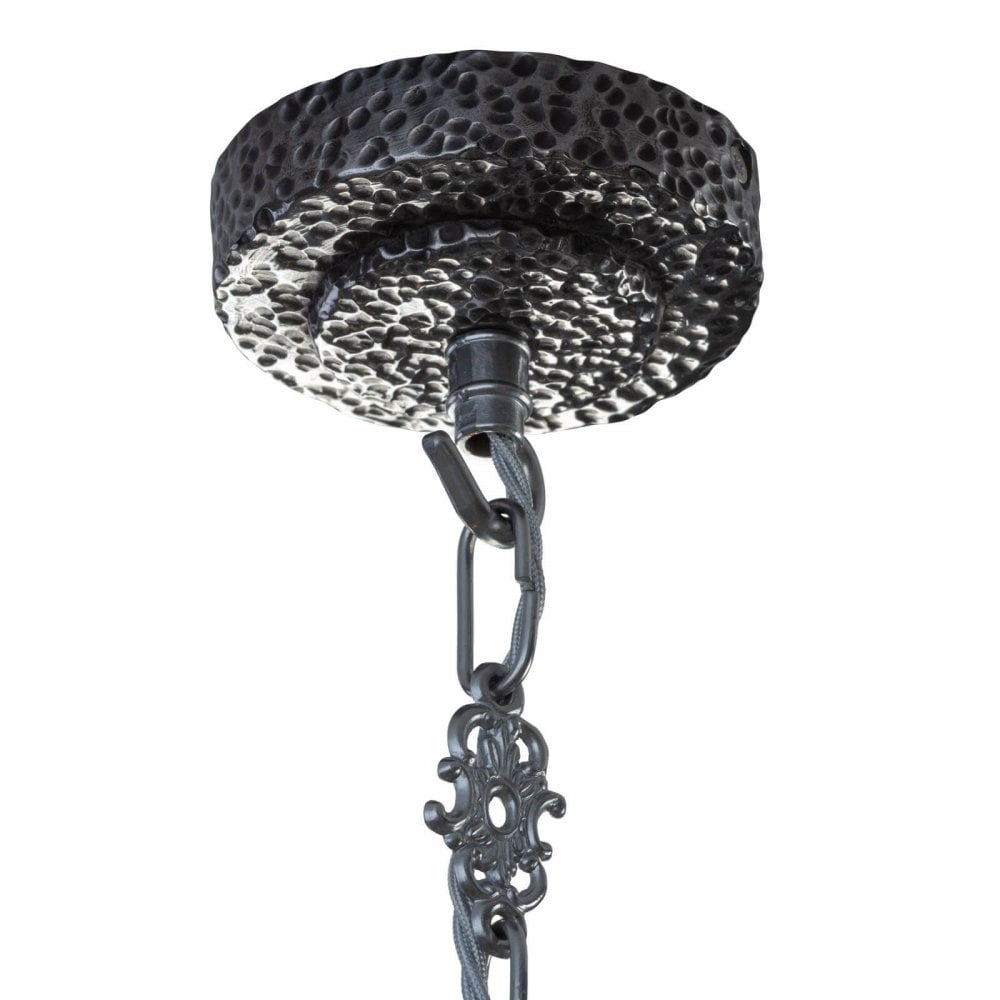 Sloane 6 Light C/W Bespoke Drum Shade
