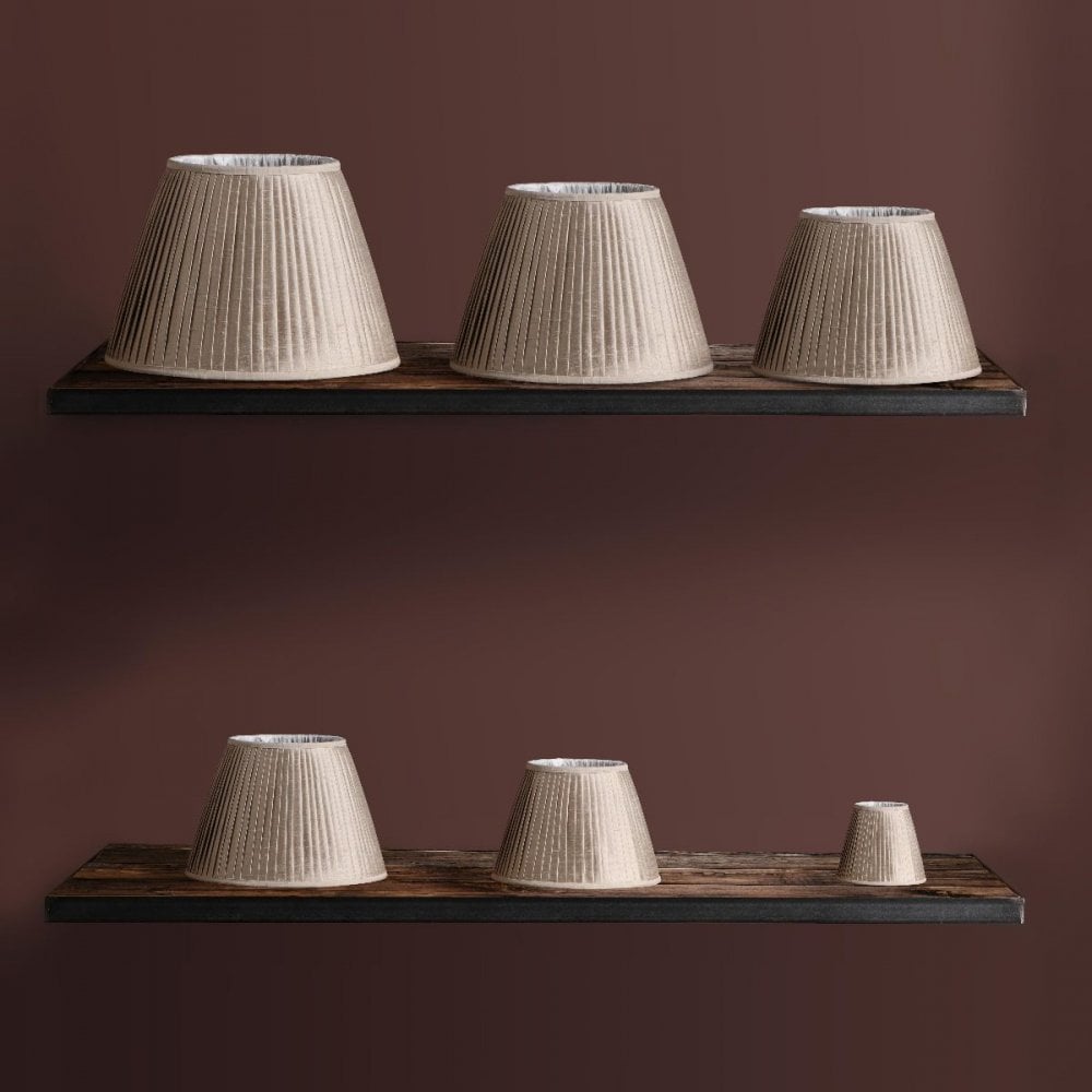 Bespoke Knife Pleat Shade 35cm