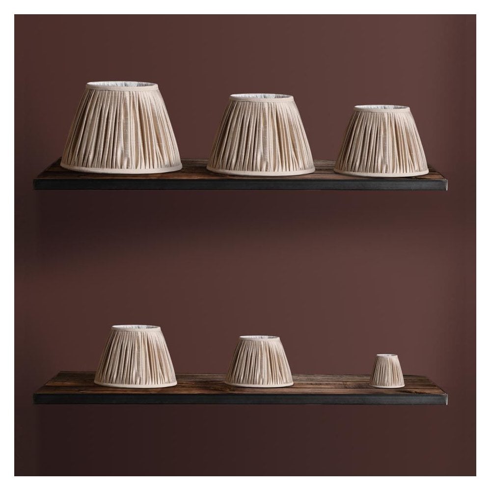 Bespoke Gathered Pleat Shade 14cm