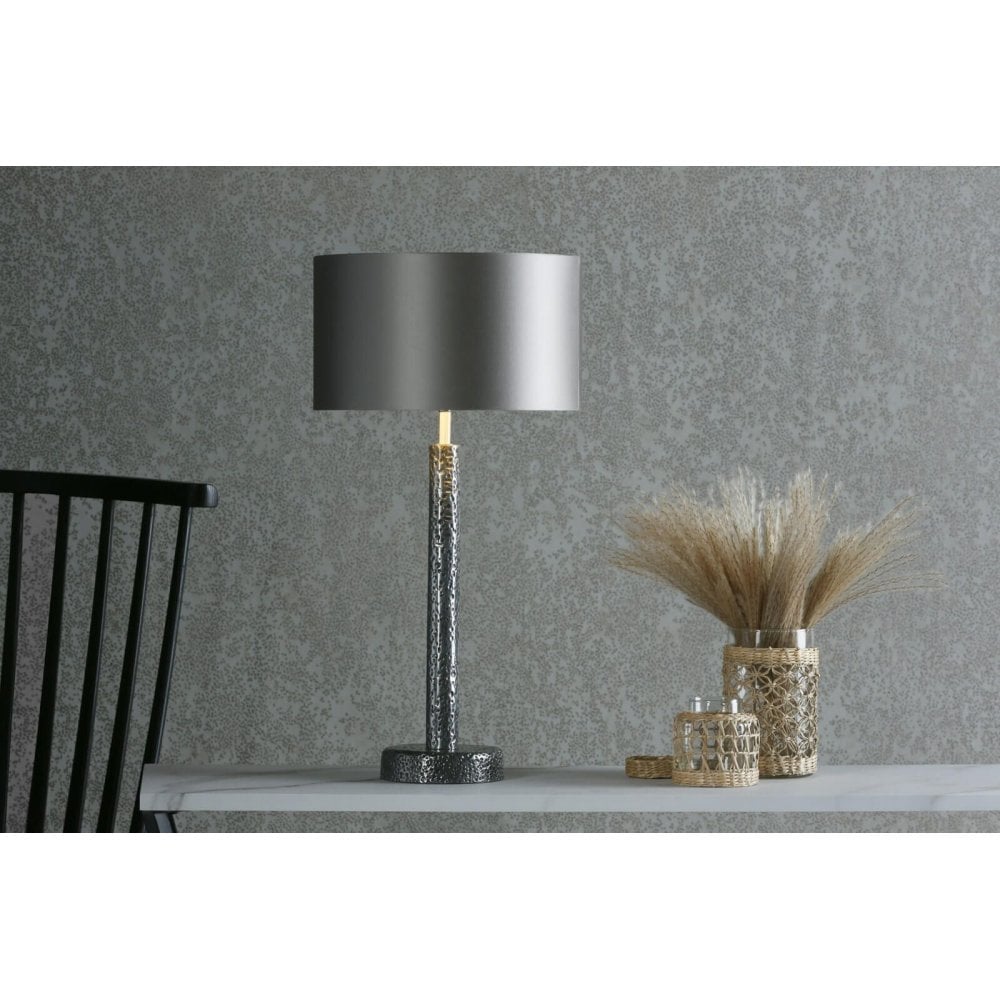 Sloane Large Pewter Table Lamp Base Only