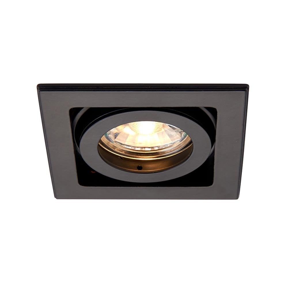 Xeno Single Downlight in Matt Black