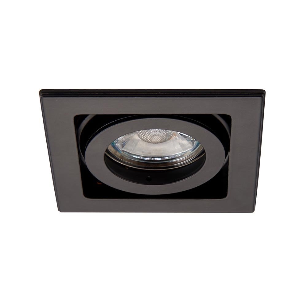 Xeno Single Downlight in Matt Black