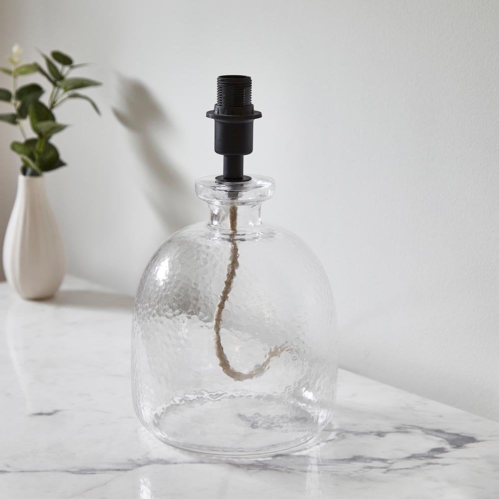 Lyra Glass Table Lamp Base Only