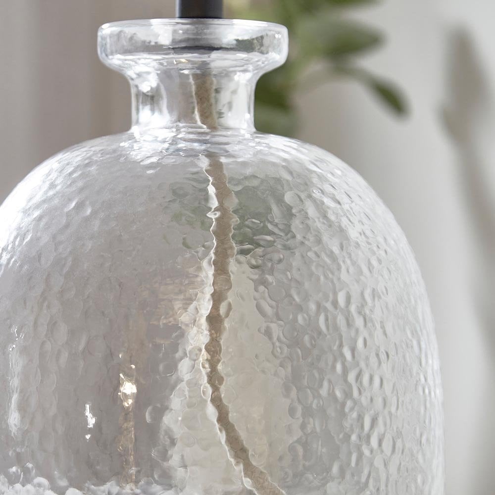 Lyra Glass Table Lamp Base Only
