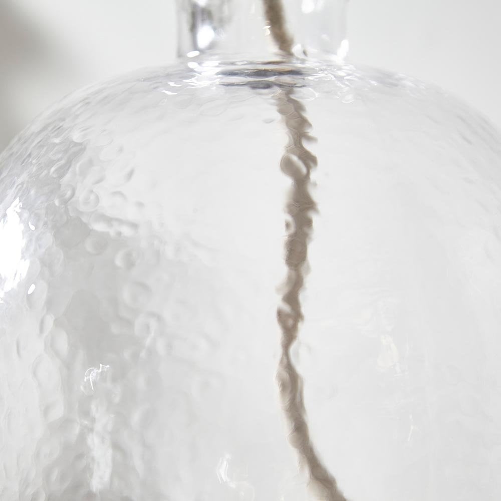 Lyra Glass Table Lamp Base Only