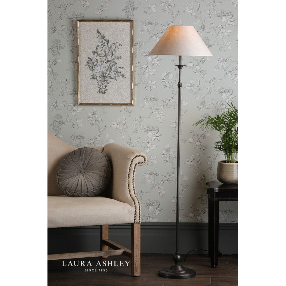 Ludchurch Black Floor Lamp C/W Shade