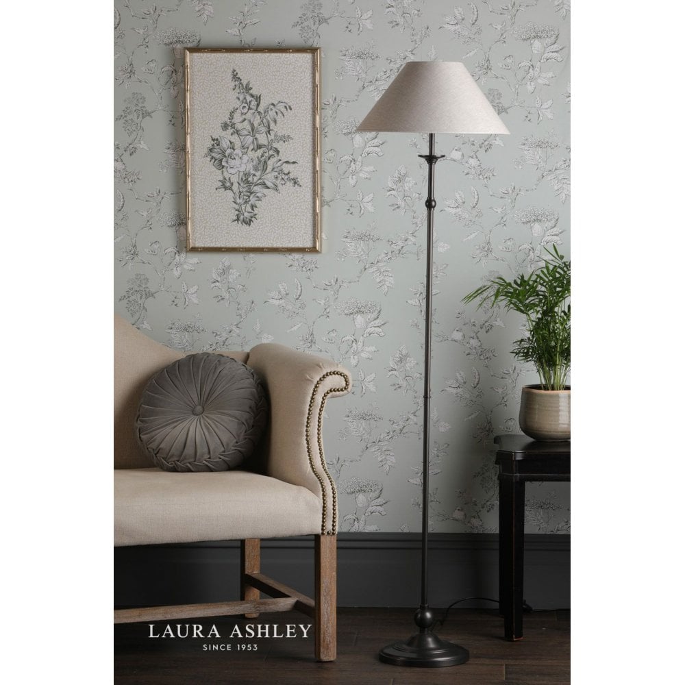 Ludchurch Black Floor Lamp C/W Shade