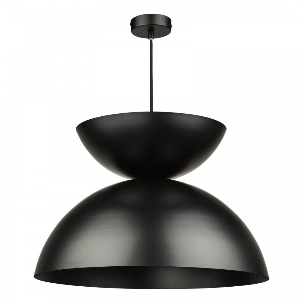 Riya Matt Black Pendant