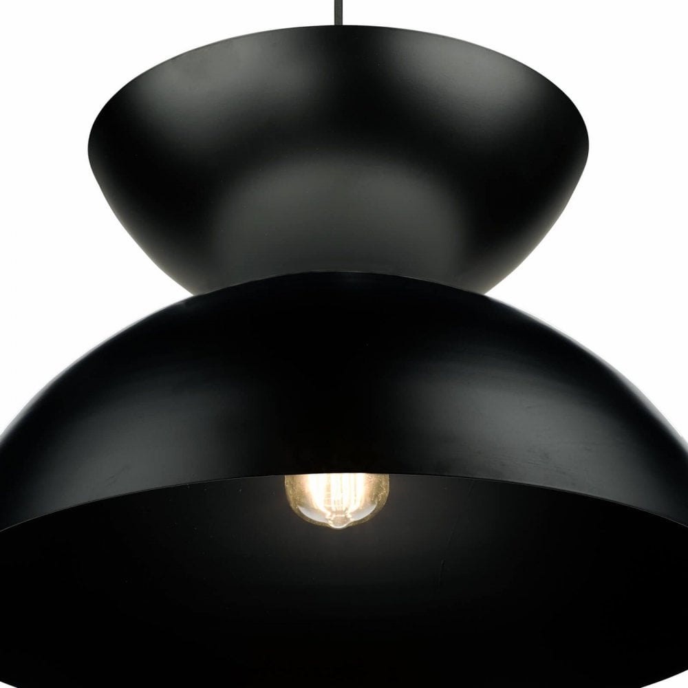 Riya Matt Black Pendant