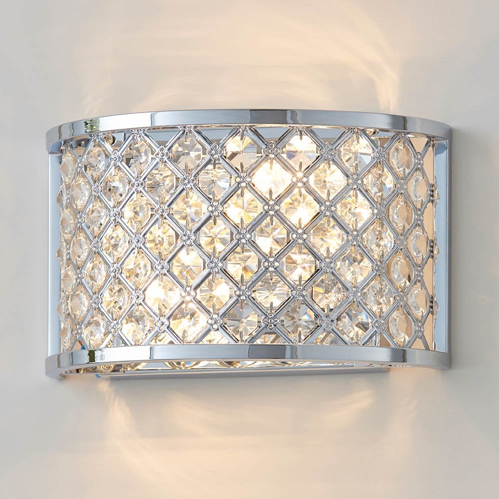 Hudson Wall Light in Chrome