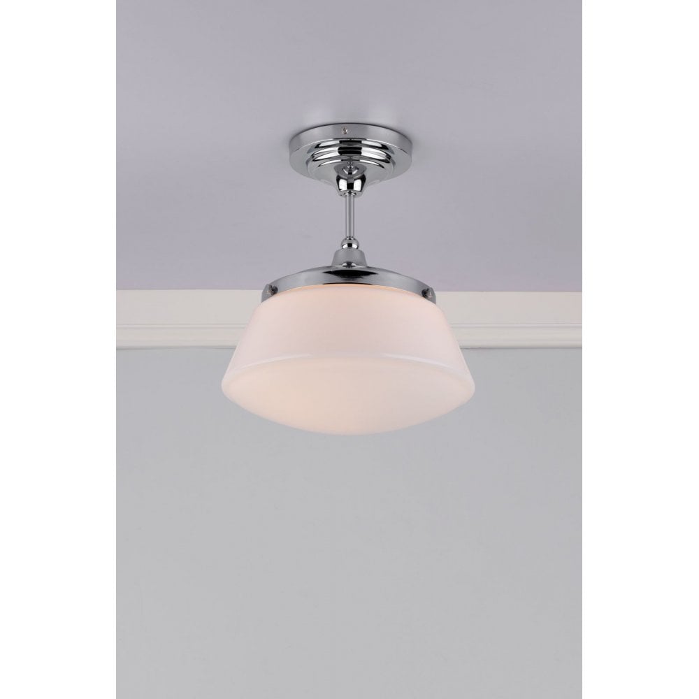 Caden Semi Flush Polished Chrome