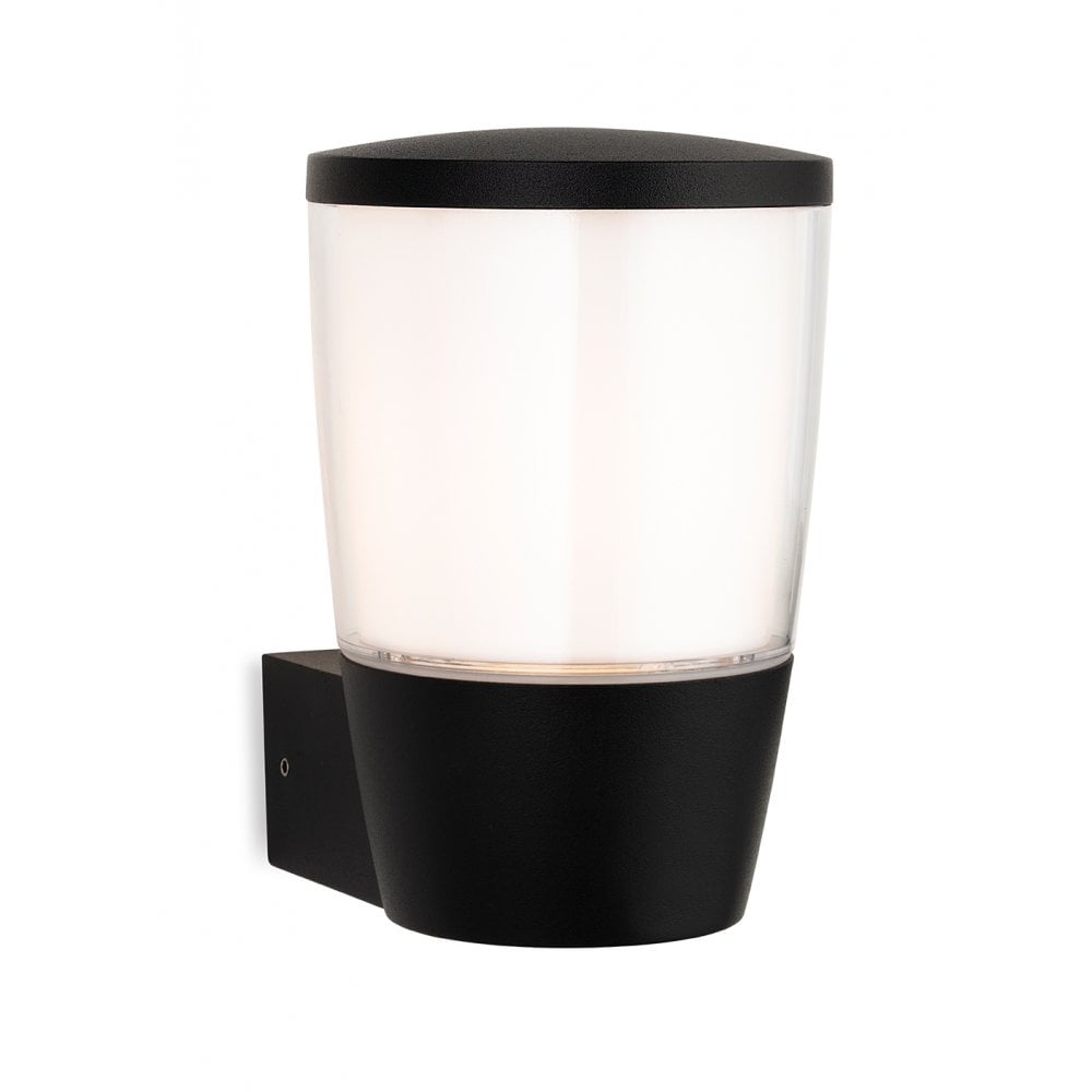 Forbes Black Outdoor Wall Light IP44