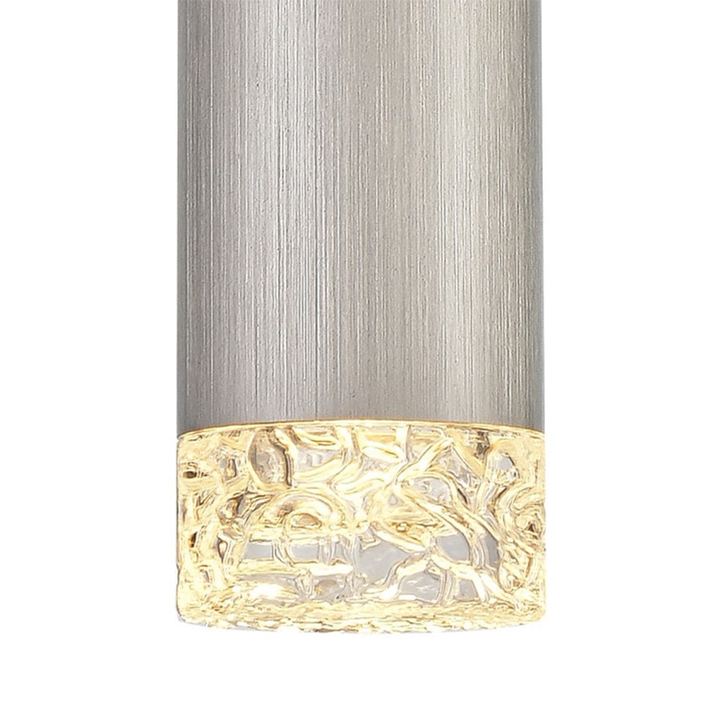 Cordelia Brushed Silver 18 Light Cluster Fitting