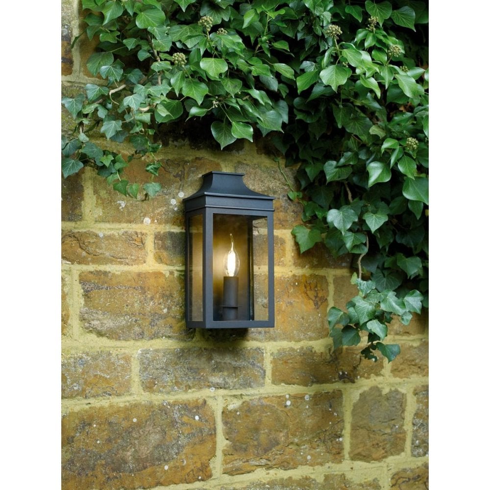Vapour Coach Lantern in Matt Black