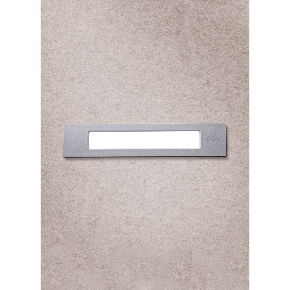 Nina 270mm Recessed Wall Light in Grey