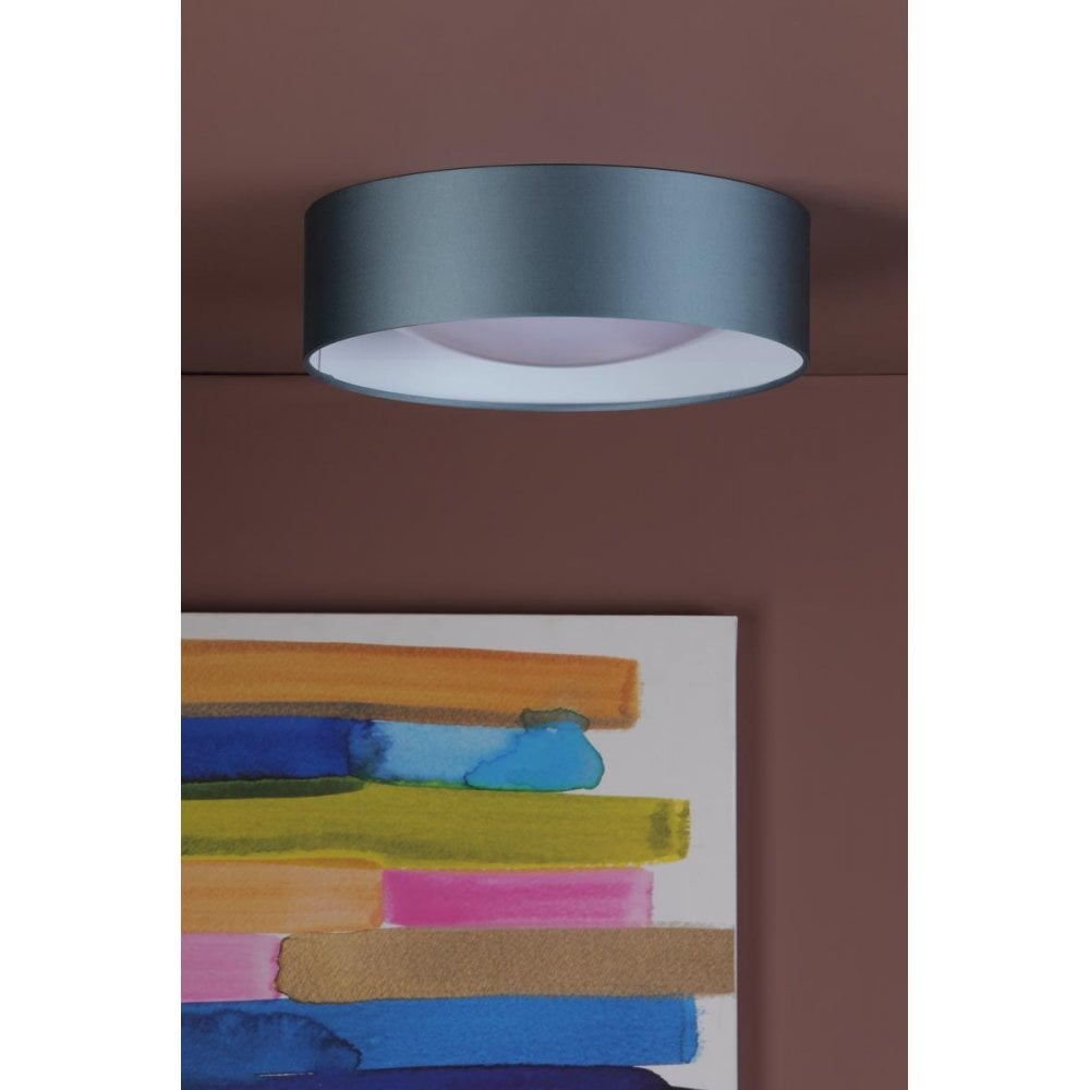 Wren 2 Light Flush with Bespoke Shade