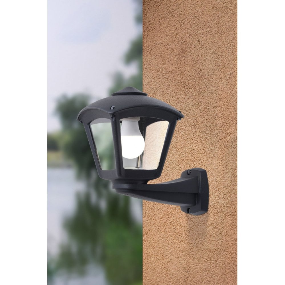 Nardo Roby black Wall Light IP55