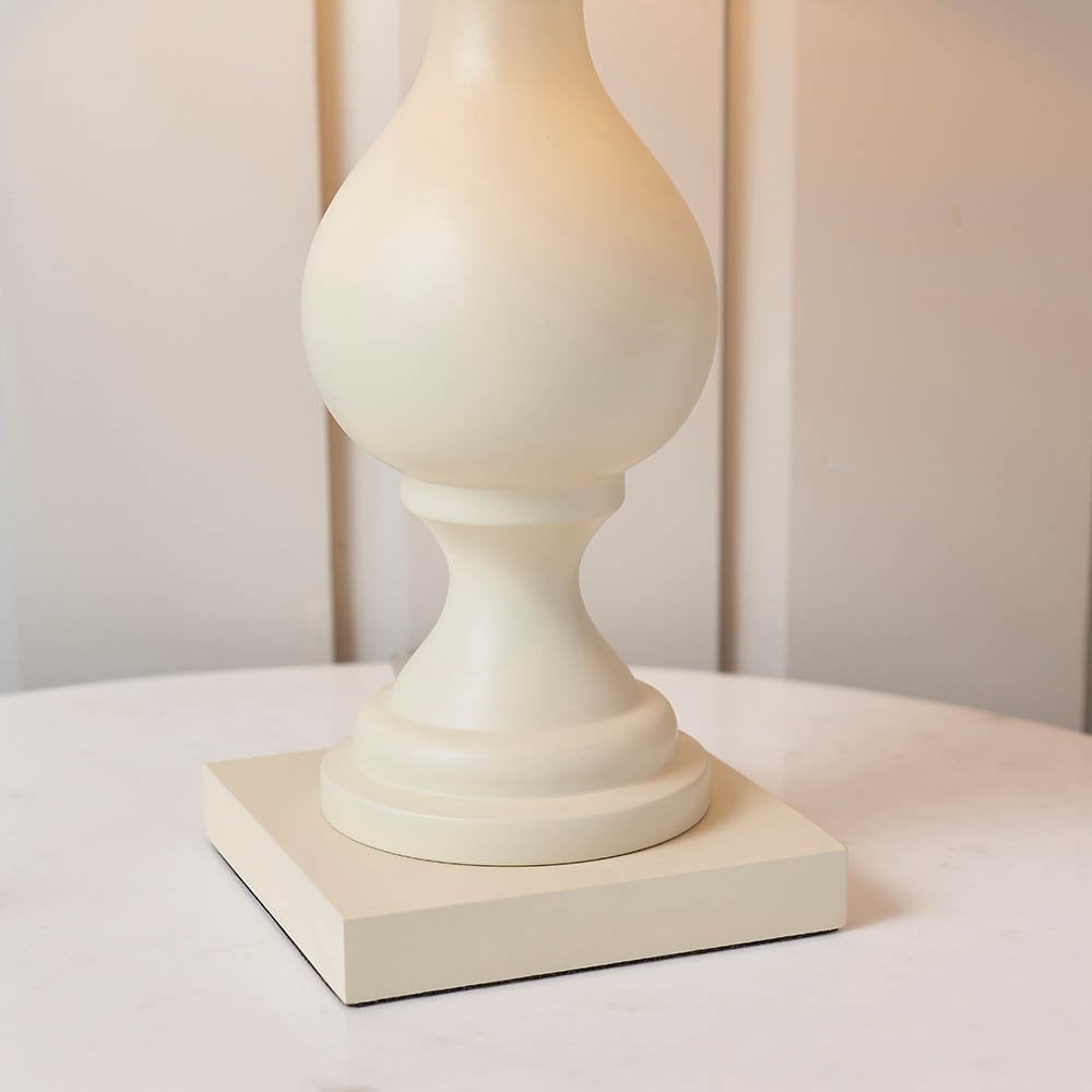 Marsham Ivory Table Lamp C/W Shade