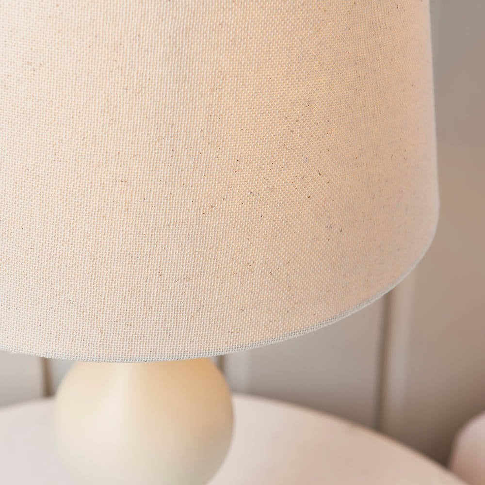 Marsham Ivory Table Lamp C/W Shade