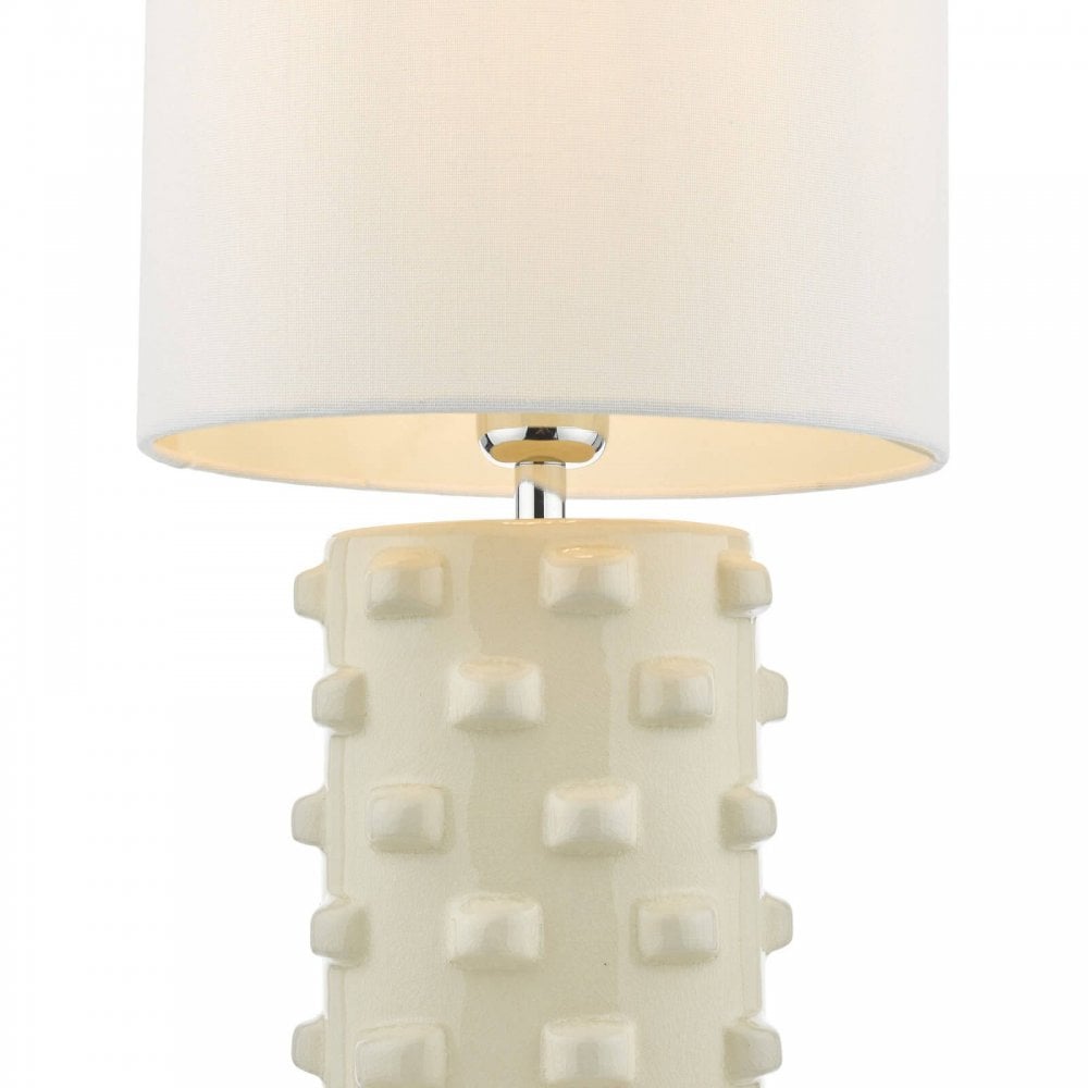 Georgina White Table Lamp C/W Shade