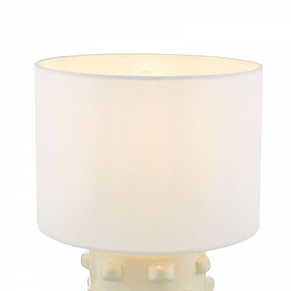 Georgina White Table Lamp C/W Shade