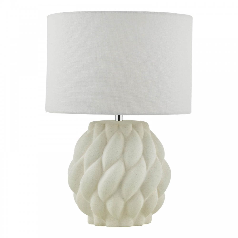 Idonia Table Lamp C/W White Linen Shade