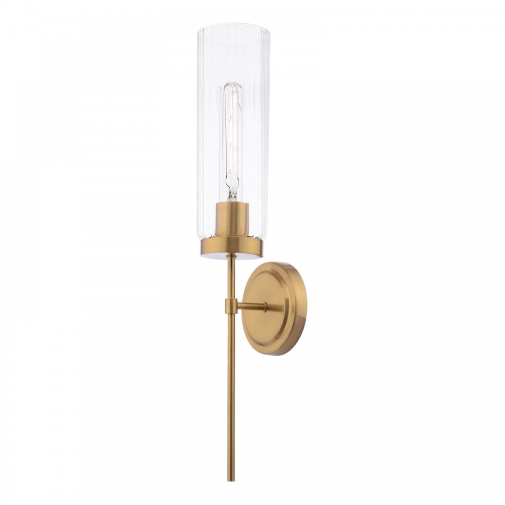 Jodelle Polished Bronze Wall Light