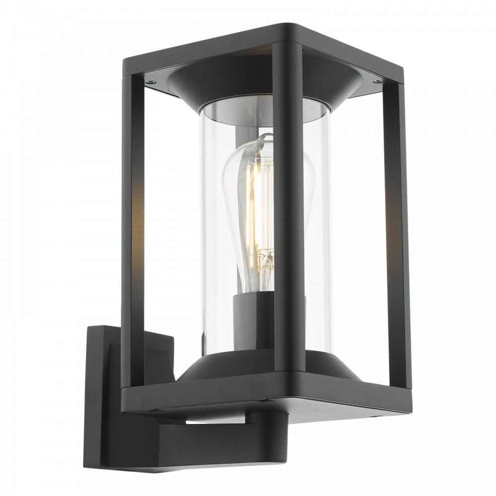 Mackenzie Outdoor Black Wall Lantern IP65